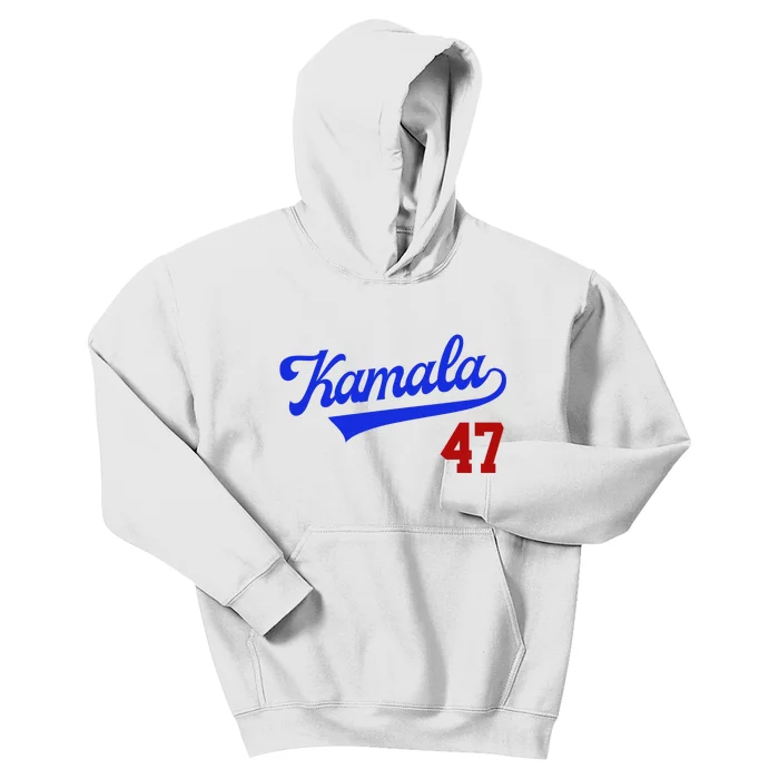 Kamala Harris 47th President Usa Election Kids Hoodie