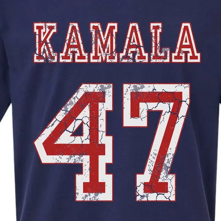 Kamala Harris 47 Th President Usa America 2024 Election Sueded Cloud Jersey T-Shirt