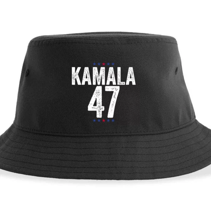 Kamala Harris 47 2024 Election Sustainable Bucket Hat