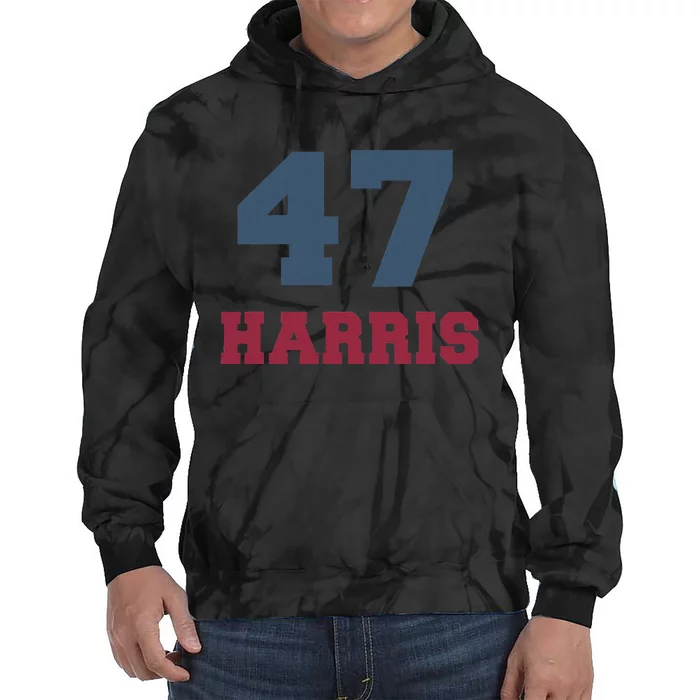 Kamala Harris 47 Tie Dye Hoodie