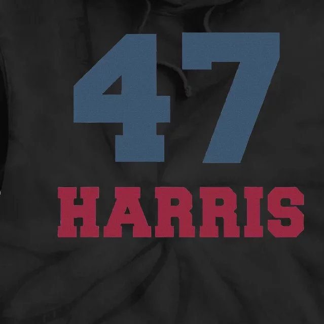 Kamala Harris 47 Tie Dye Hoodie