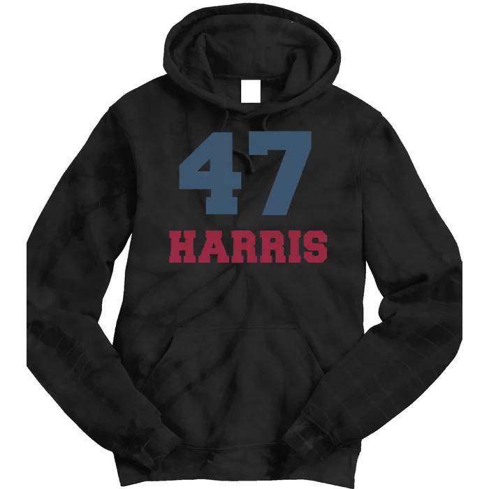 Kamala Harris 47 Tie Dye Hoodie