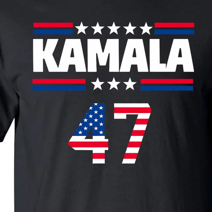 Kamala Harris 47 Th President Usa America 2024 Election Tall T-Shirt