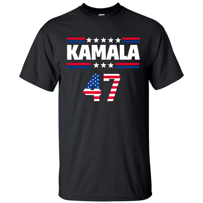 Kamala Harris 47 Th President Usa America 2024 Election Tall T-Shirt