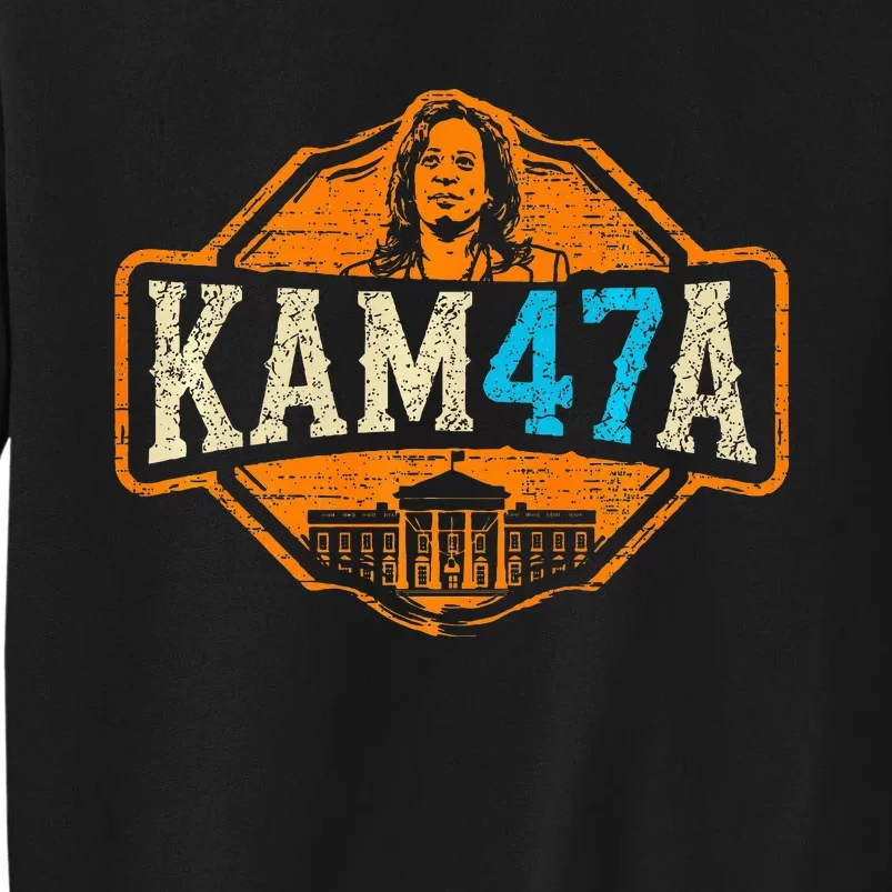 Kamala Harris 47 Madam President 2024 Tall Sweatshirt