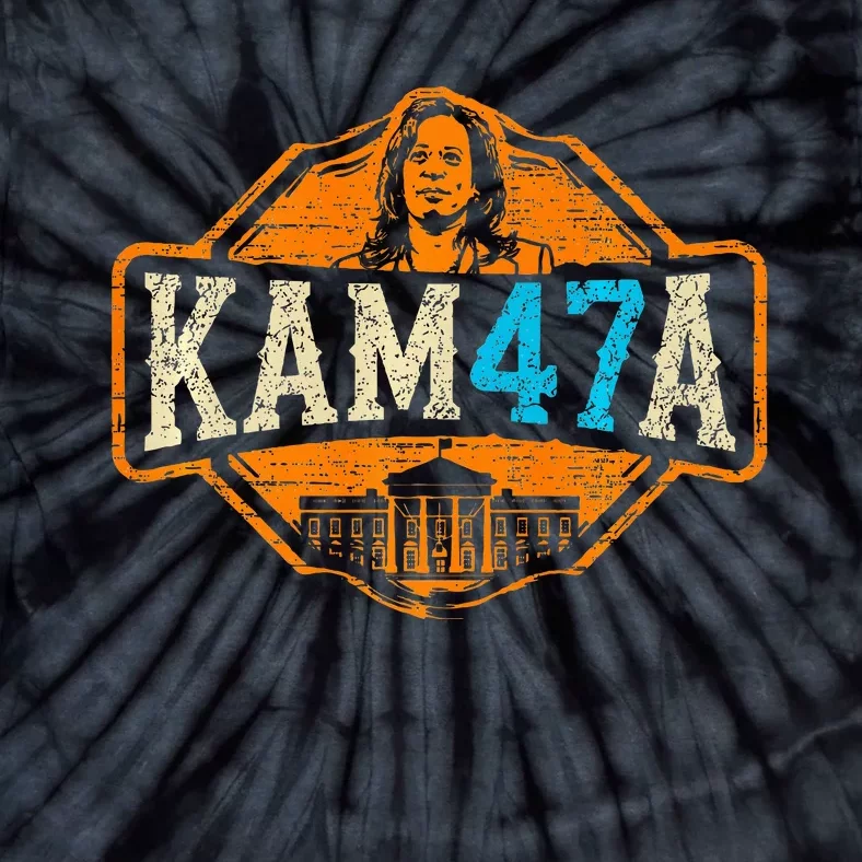 Kamala Harris 47 Madam President 2024 Tie-Dye T-Shirt