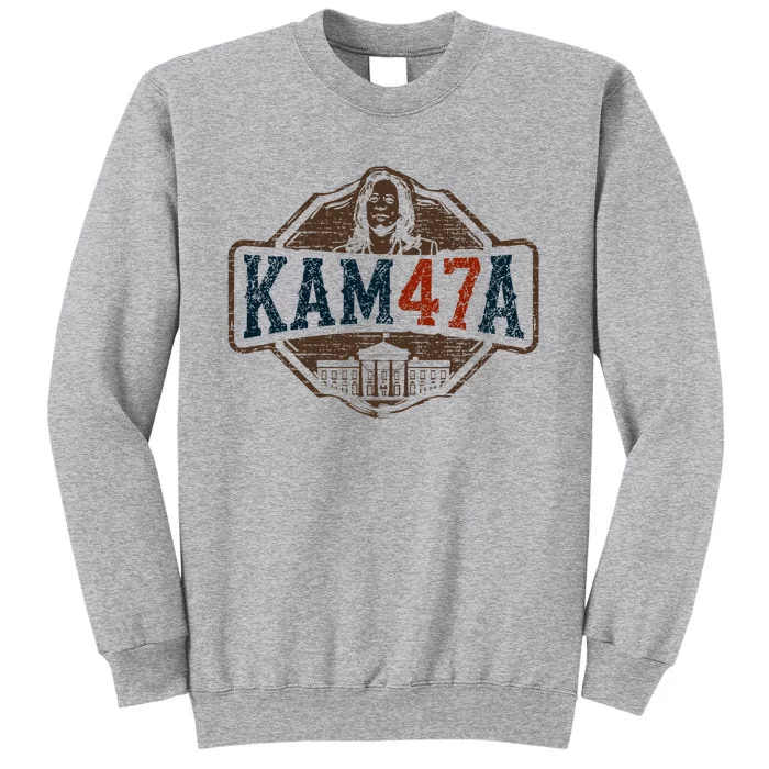 Kamala Harris 47 Madam President 2024 Tall Sweatshirt