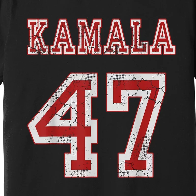 Kamala Harris 47 Th President Usa America 2024 Election Premium T-Shirt