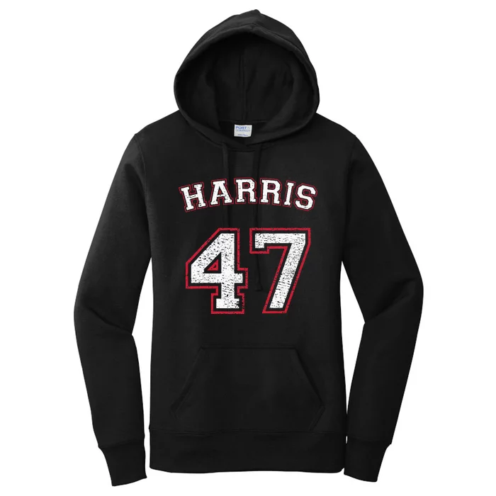 Kamala Harris 47 47th President Women's Pullover Hoodie