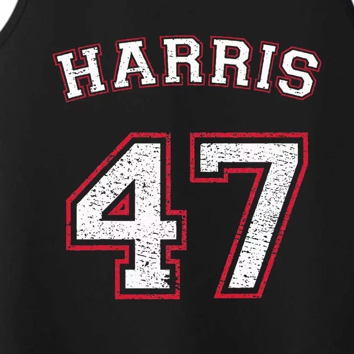 Kamala Harris 47 47th President Performance Tank