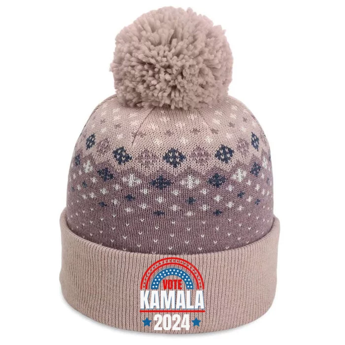 Kamala Harris 47 47th President The Baniff Cuffed Pom Beanie