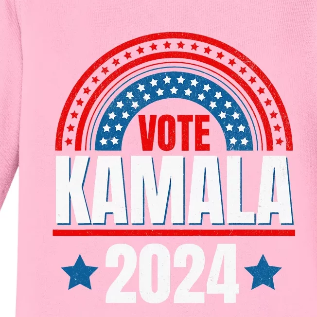 Kamala Harris 47 47th President Baby Long Sleeve Bodysuit