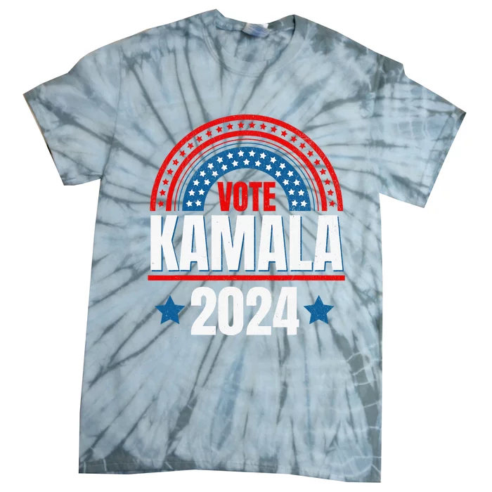 Kamala Harris 47 47th President Tie-Dye T-Shirt