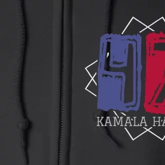 Kamala Harris 47 Th President Of Usa America 2024 Election Full Zip Hoodie