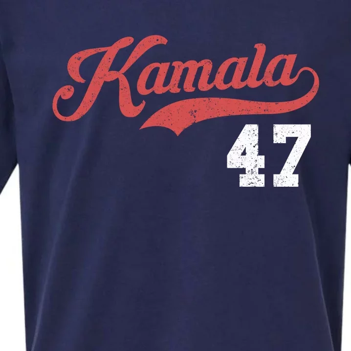 Kamala Harris 47 President Political Election Vote Sueded Cloud Jersey T-Shirt