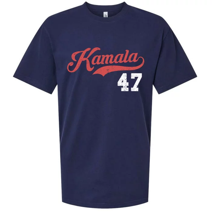 Kamala Harris 47 President Political Election Vote Sueded Cloud Jersey T-Shirt