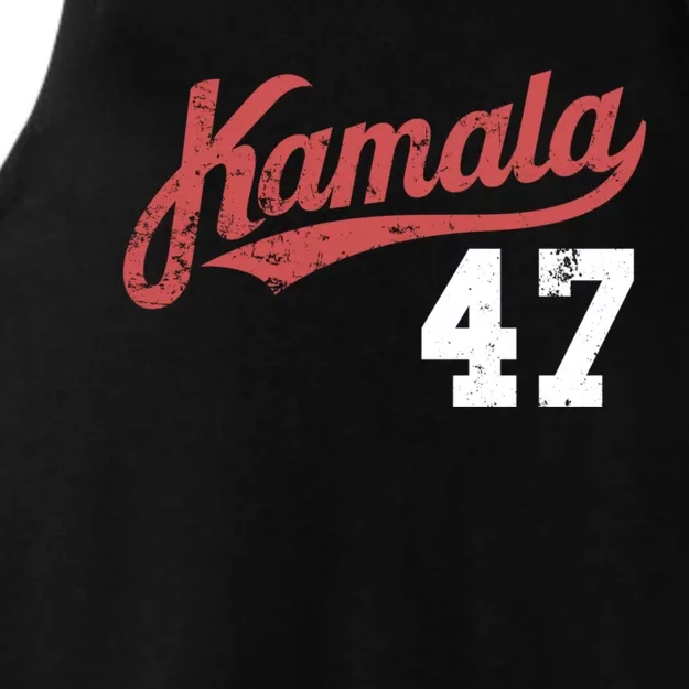 Kamala Harris 47 President Political Election Vote Election Ladies Tri-Blend Wicking Tank