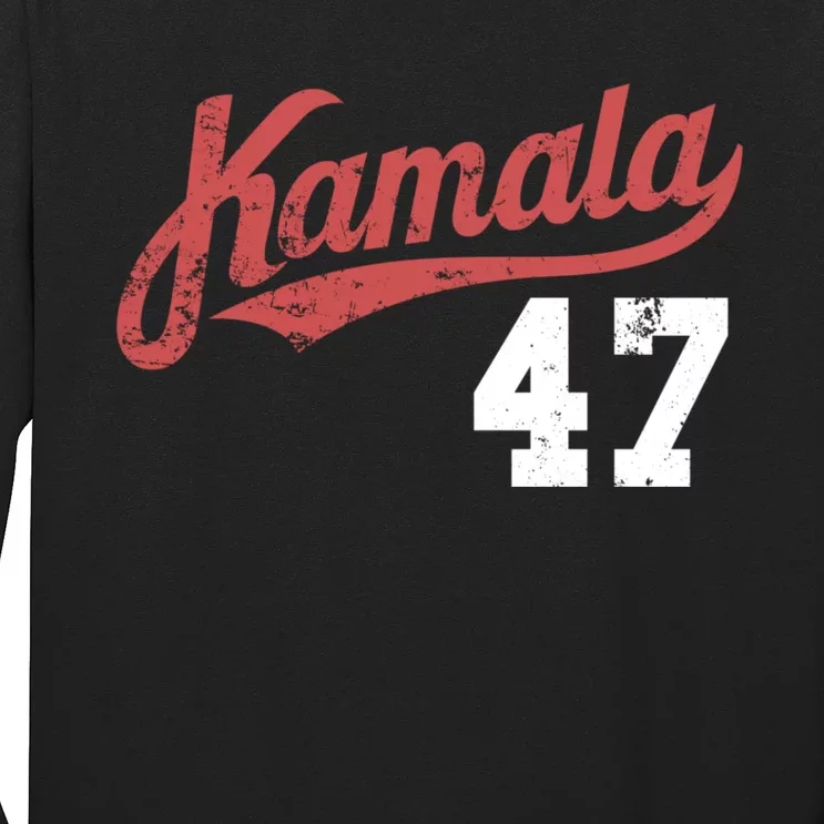 Kamala Harris 47 President Political Election Vote Election Long Sleeve Shirt