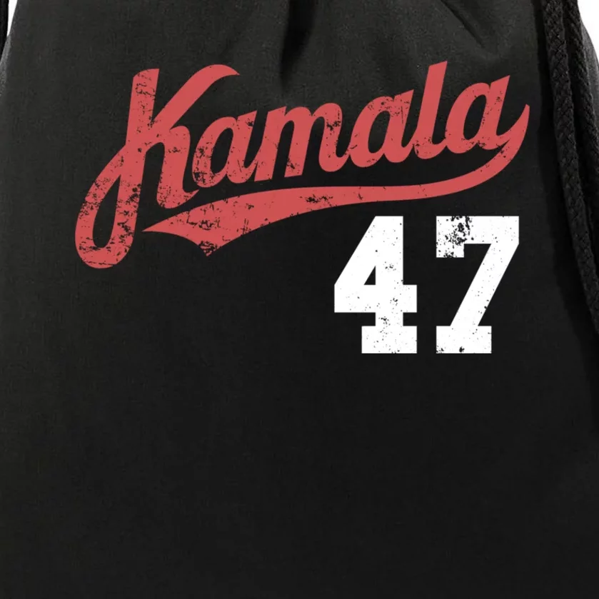 Kamala Harris 47 President Political Election Vote Election Drawstring Bag