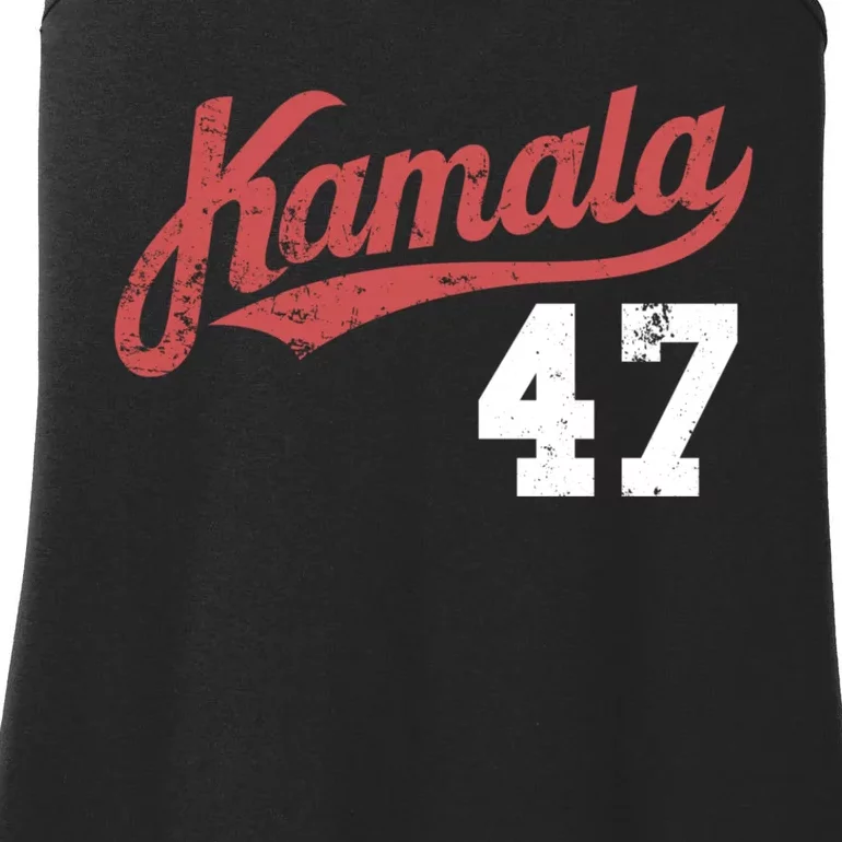 Kamala Harris 47 President Political Election Vote Election Ladies Essential Tank