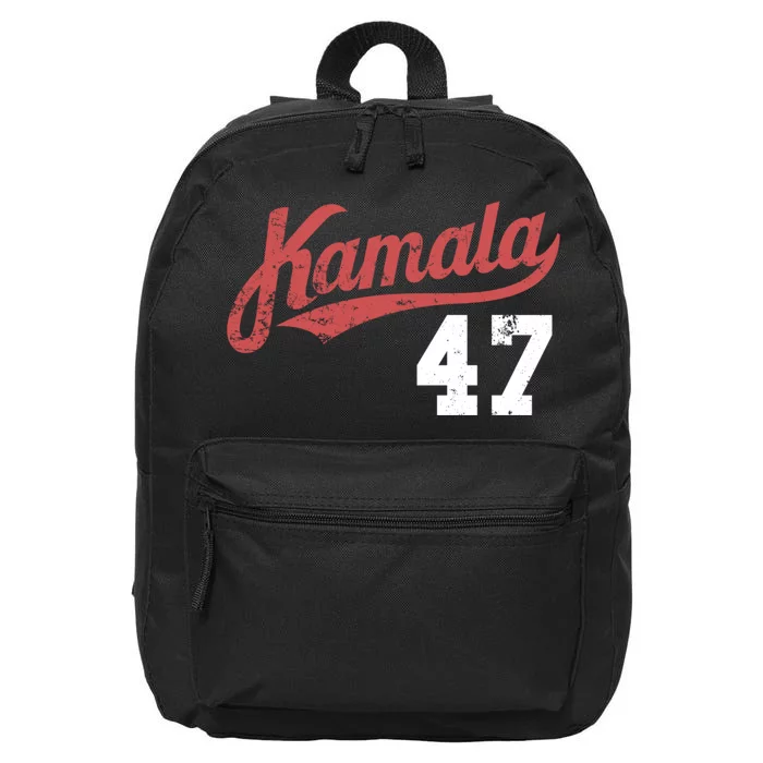 Kamala Harris 47 President Political Election Vote Election 16 in Basic Backpack