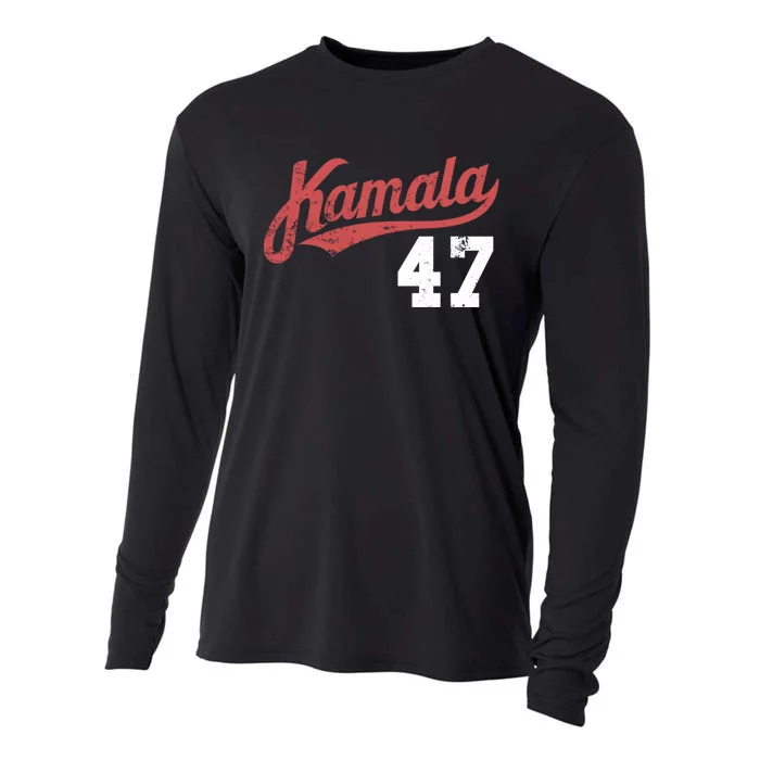 Kamala Harris 47 President Political Election Vote Election Cooling Performance Long Sleeve Crew