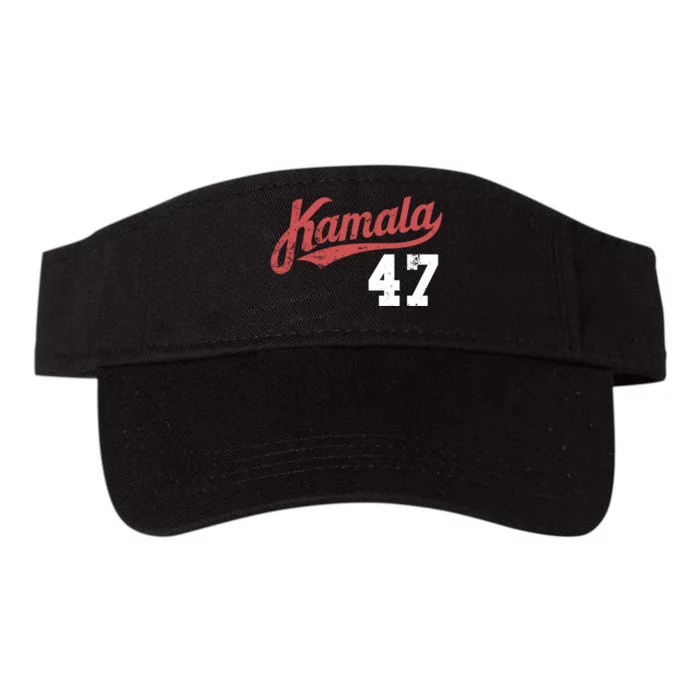 Kamala Harris 47 President Political Election Vote Election Valucap Bio-Washed Visor