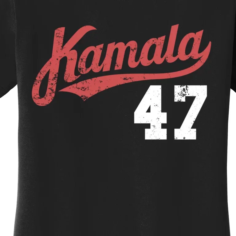 Kamala Harris 47 President Political Election Vote Election Women's T-Shirt