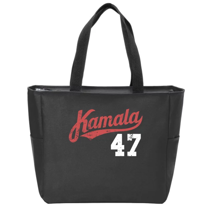 Kamala Harris 47 President Political Election Vote Election Zip Tote Bag