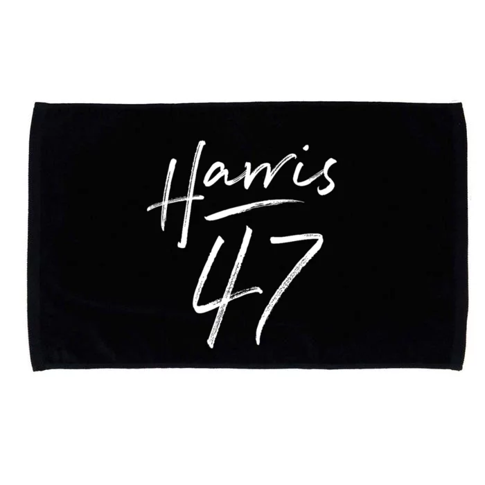 Kamala Harris 47 Th President Usa America 2024 Election Microfiber Hand Towel