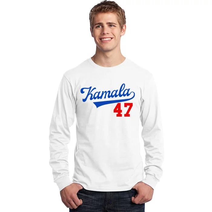 Kamala Harris 47 Th President Usa America 2024 Election Gift Tall Long Sleeve T-Shirt