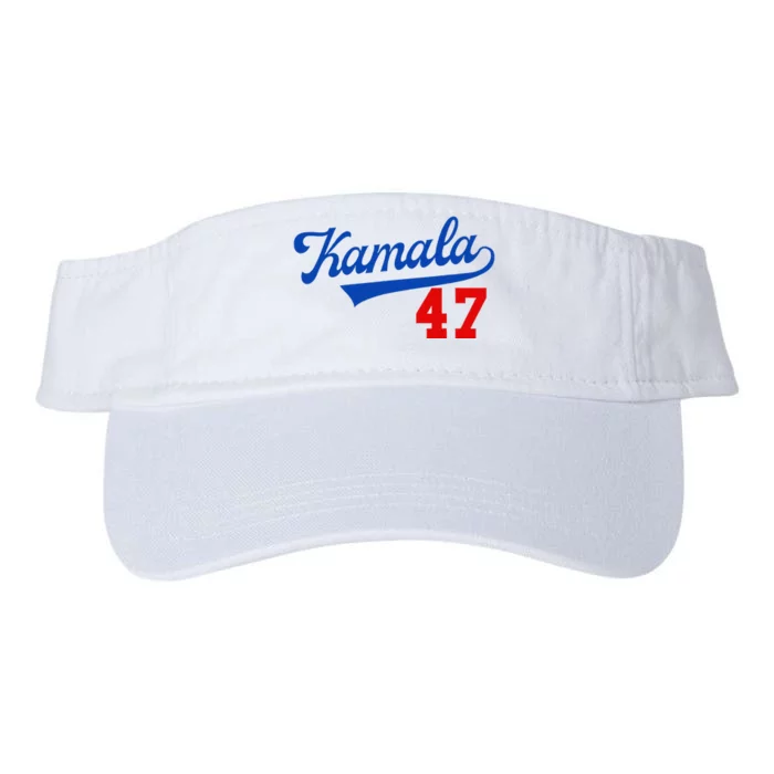 Kamala Harris 47 Th President Usa America 2024 Election Gift Valucap Bio-Washed Visor