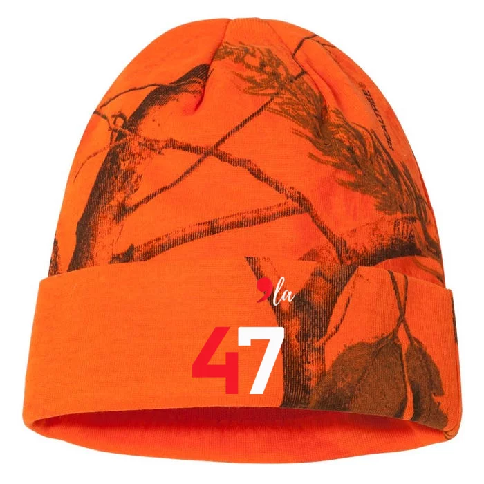 Kamala Harris 47 Th President Usa America Kati - 12in Camo Beanie