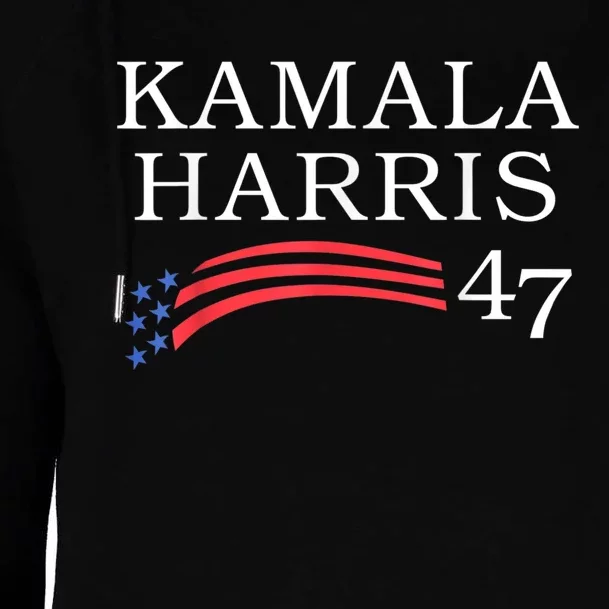 Kamala Harris 47 President Vice President Harris Womens Funnel Neck Pullover Hood