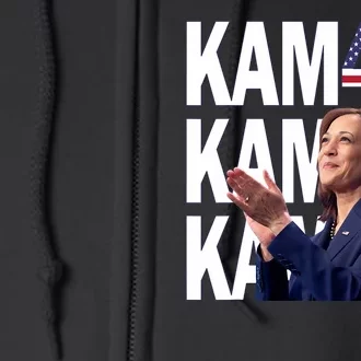 Kamala Harris 47th President Of Usa Full Zip Hoodie