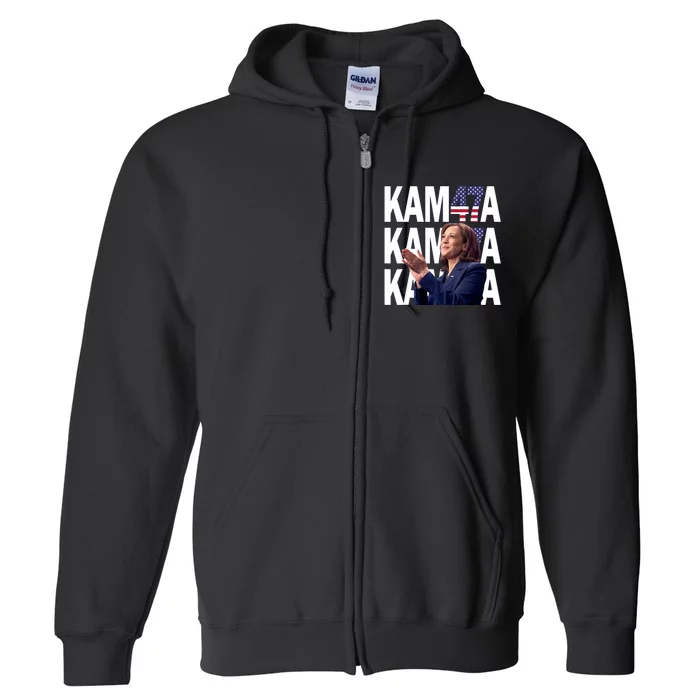 Kamala Harris 47th President Of Usa Full Zip Hoodie