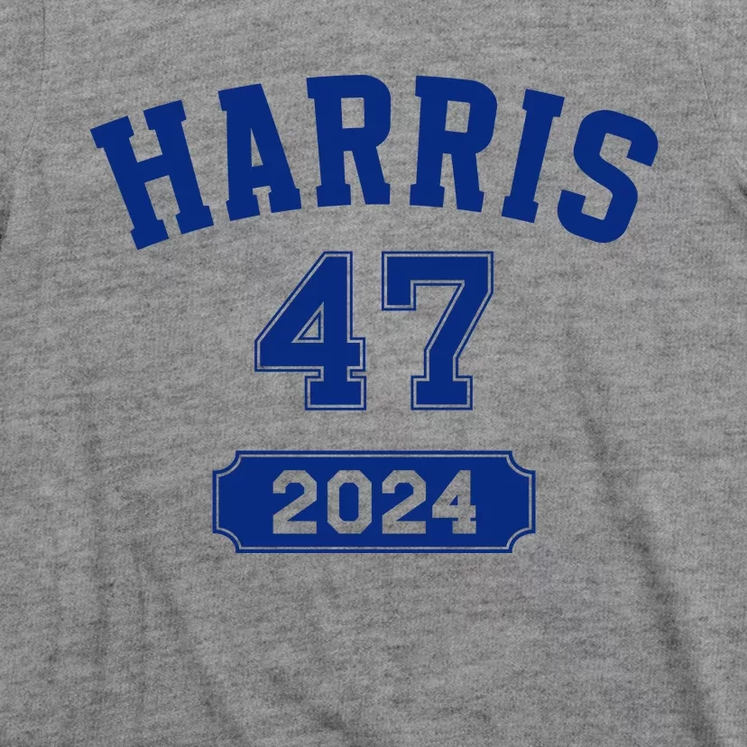 Kamala Harris 47 2024 Election Vintage Varsity Blue T-Shirt