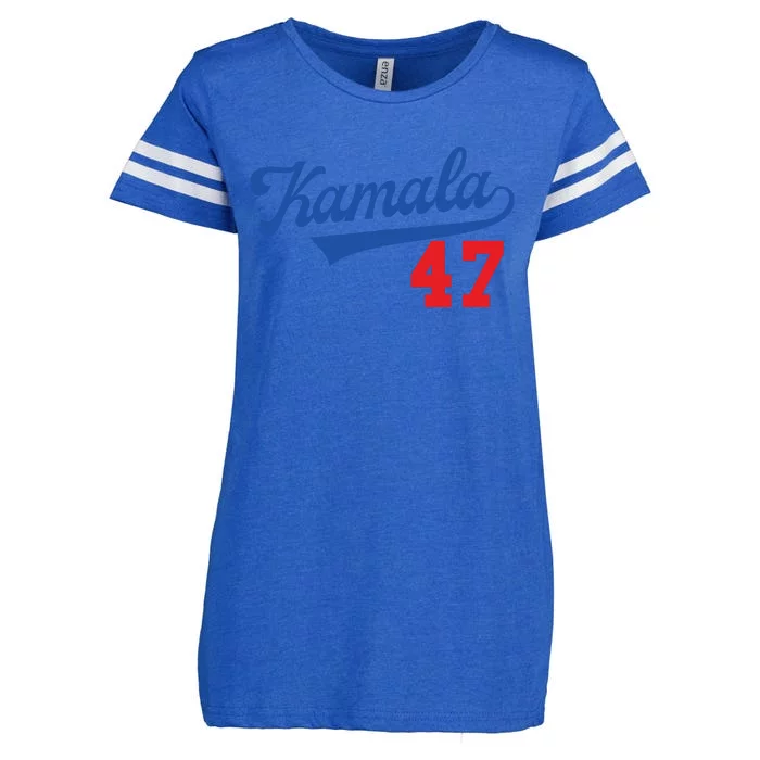 Kamala Harris 47th President Usa America 2024 Election Enza Ladies Jersey Football T-Shirt