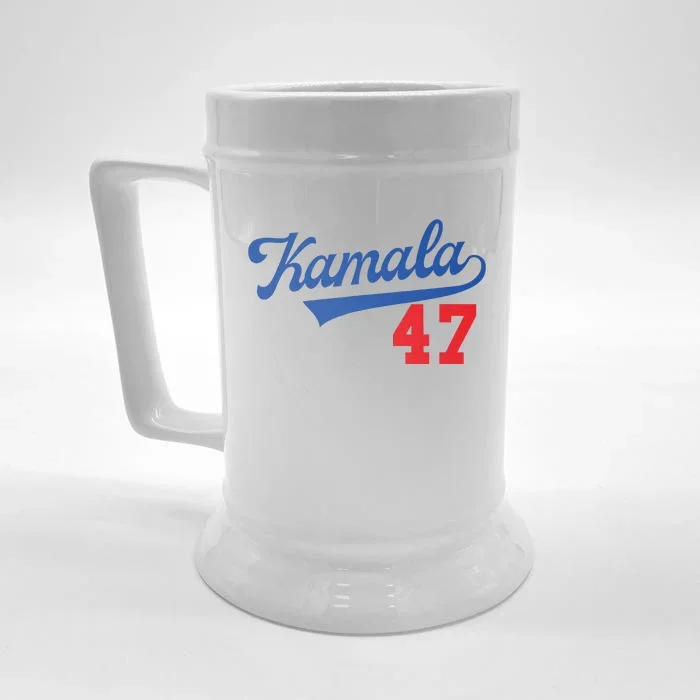 Kamala Harris 47th President Usa America 2024 Election Front & Back Beer Stein