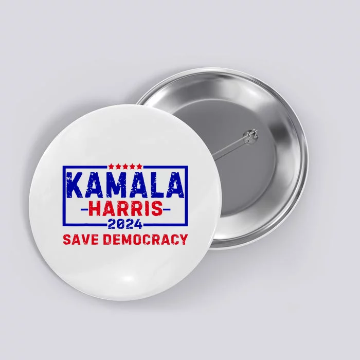 Kamala Harris 47th Harris 2024 Us Flag Democratic President Button