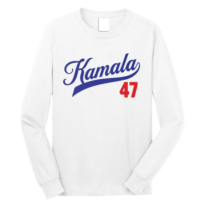 Kamala Harris 47 Th President Usa America 2024 Long Sleeve Shirt