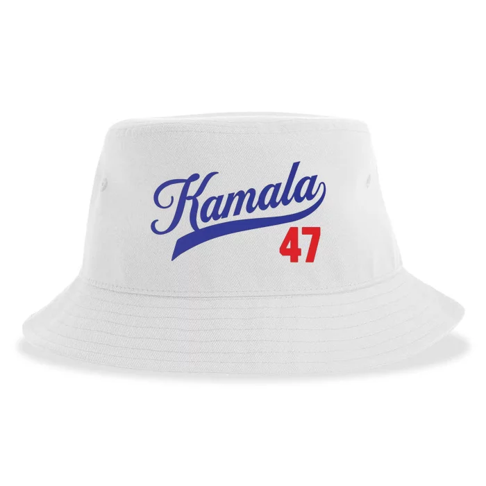 Kamala Harris 47 Th President Usa America 2024 Sustainable Bucket Hat