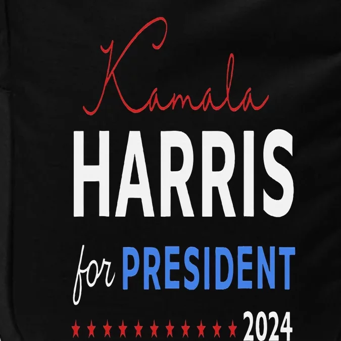 Kamala Harris 47th President Of The United States Of America Impact Tech Backpack