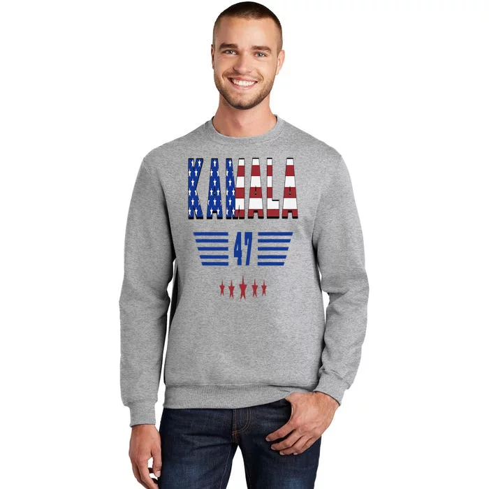 Kamala Harris 47 Th President Usa America 2024 Election Tall Sweatshirt