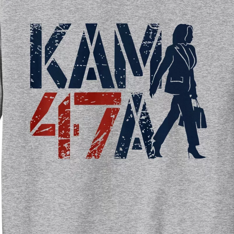 Kamala Harris 47 Madam President 2024 Political Election Tall Sweatshirt