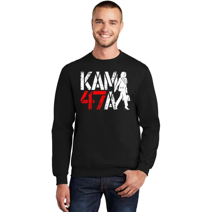 Kamala Harris 47 Madam President 2024 Political Tall Sweatshirt