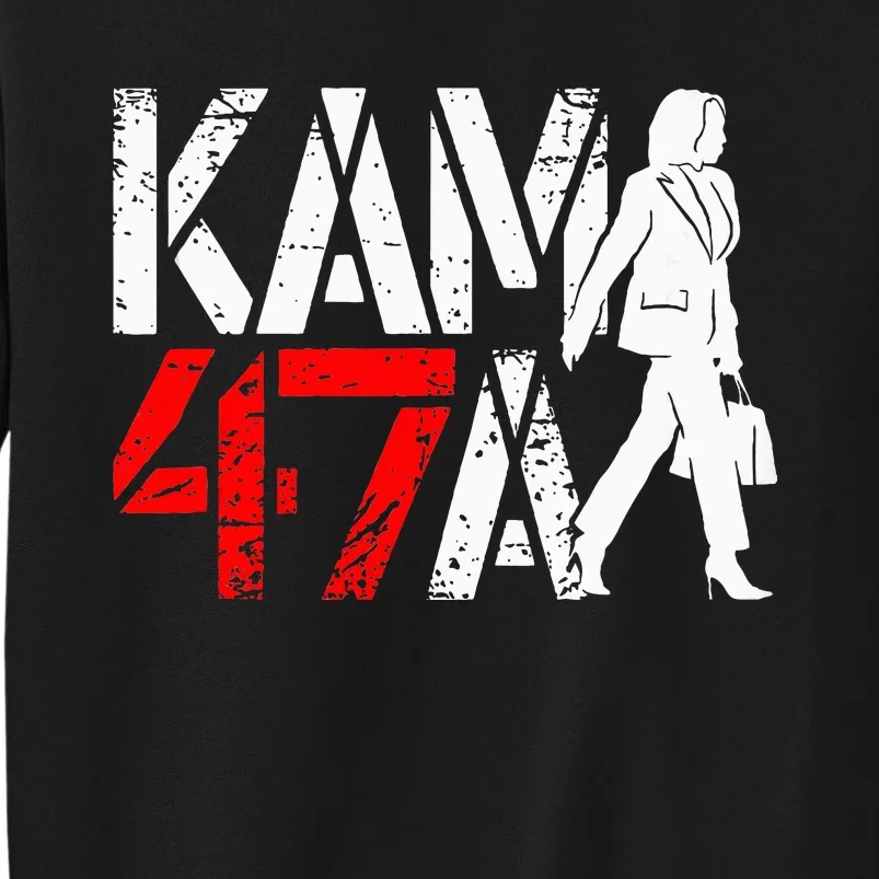 Kamala Harris 47 Madam President 2024 Political Tall Sweatshirt