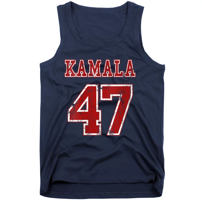 Kamala Harris 47 Th President Usa America 2024 Election Tank Top