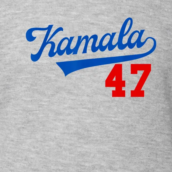 Kamala Harris 47 Th President Usa America 2024 Election Toddler Sweatshirt