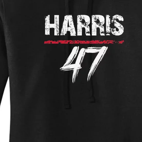 Kamala Harris 47 Women's Pullover Hoodie